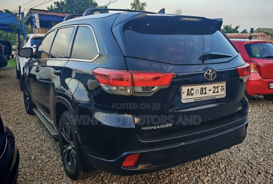 Toyota Highlander XLE 4dr SUV (3.5L 6cyl 6A) 2015 Black