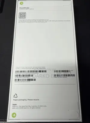 New Apple iPhone 18 Pro Max 256 GB