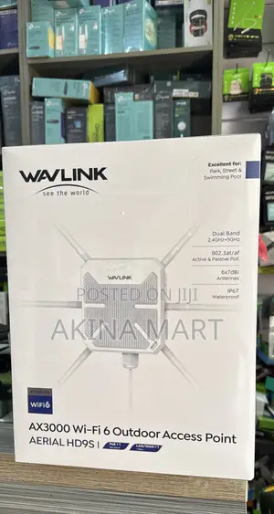 Wavelink Wi-Fi6 AX3000 Outdoor Access Point Wifi 6 Aerial HD9S