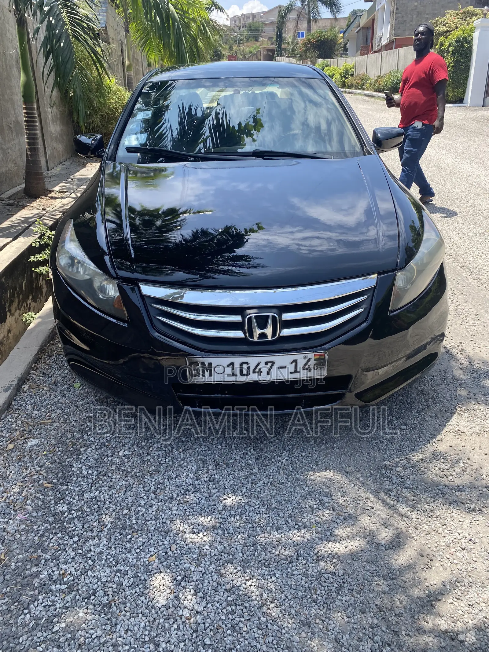 Honda Accord 2012 Matt Black