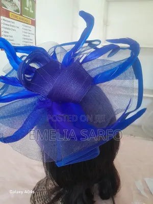 Blue Facinator Hat