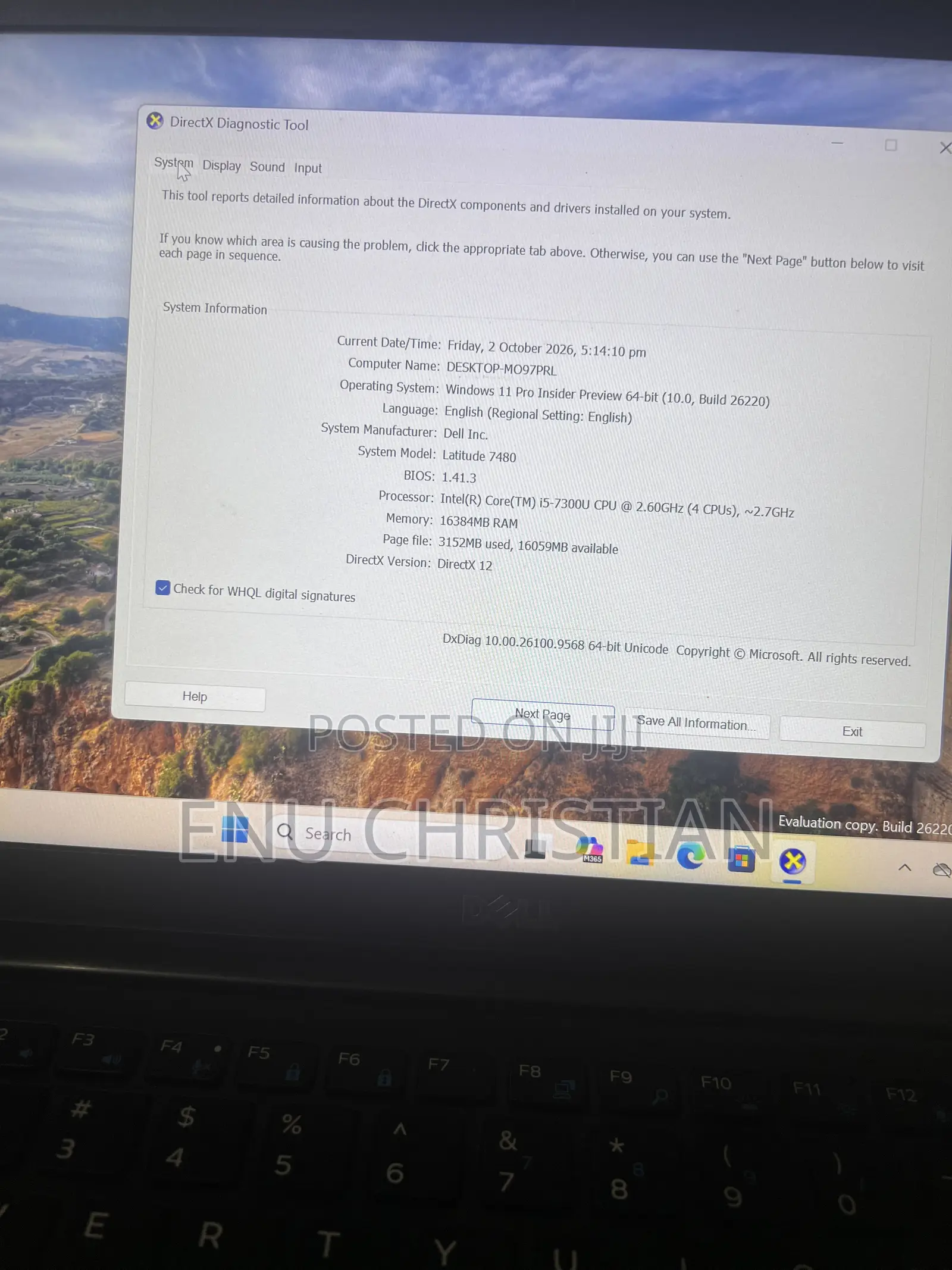 Laptop Dell Latitude 7480 16GB Intel Core i5 SSD 256GB