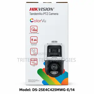 Hikvision Ds-2se4c425mwg-E/14 4mp + 4mp Ip PTZ 25x Tandemvu Camera