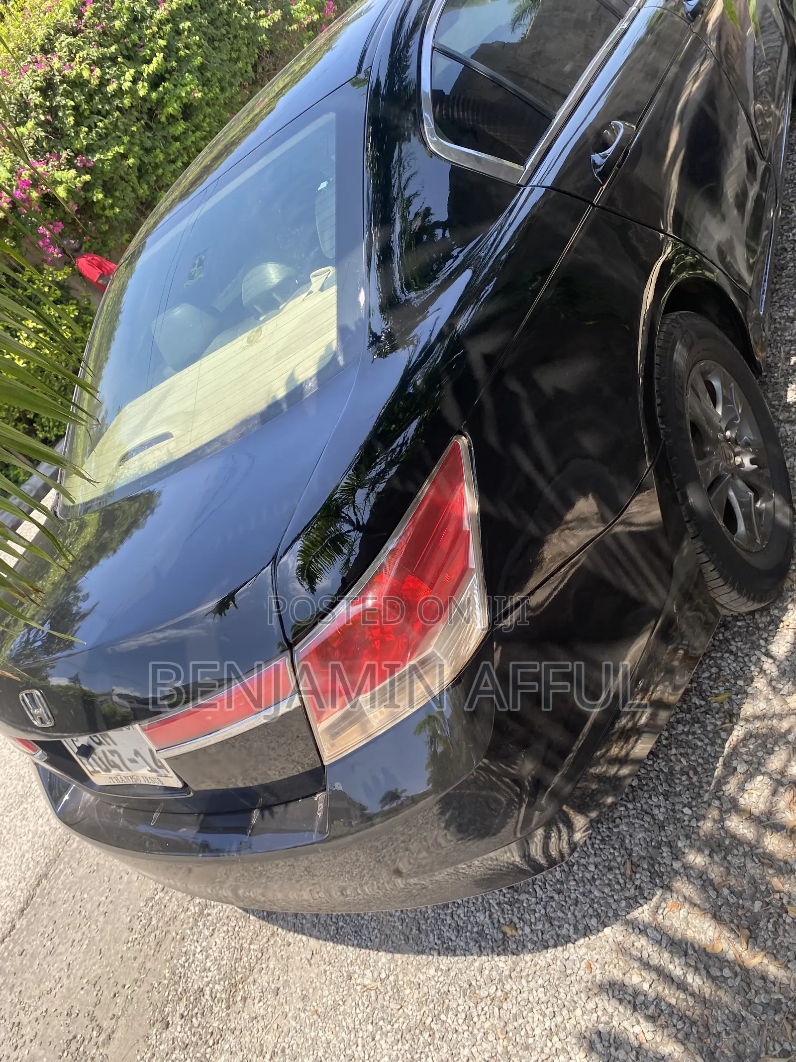 Honda Accord 2012 Matt Black