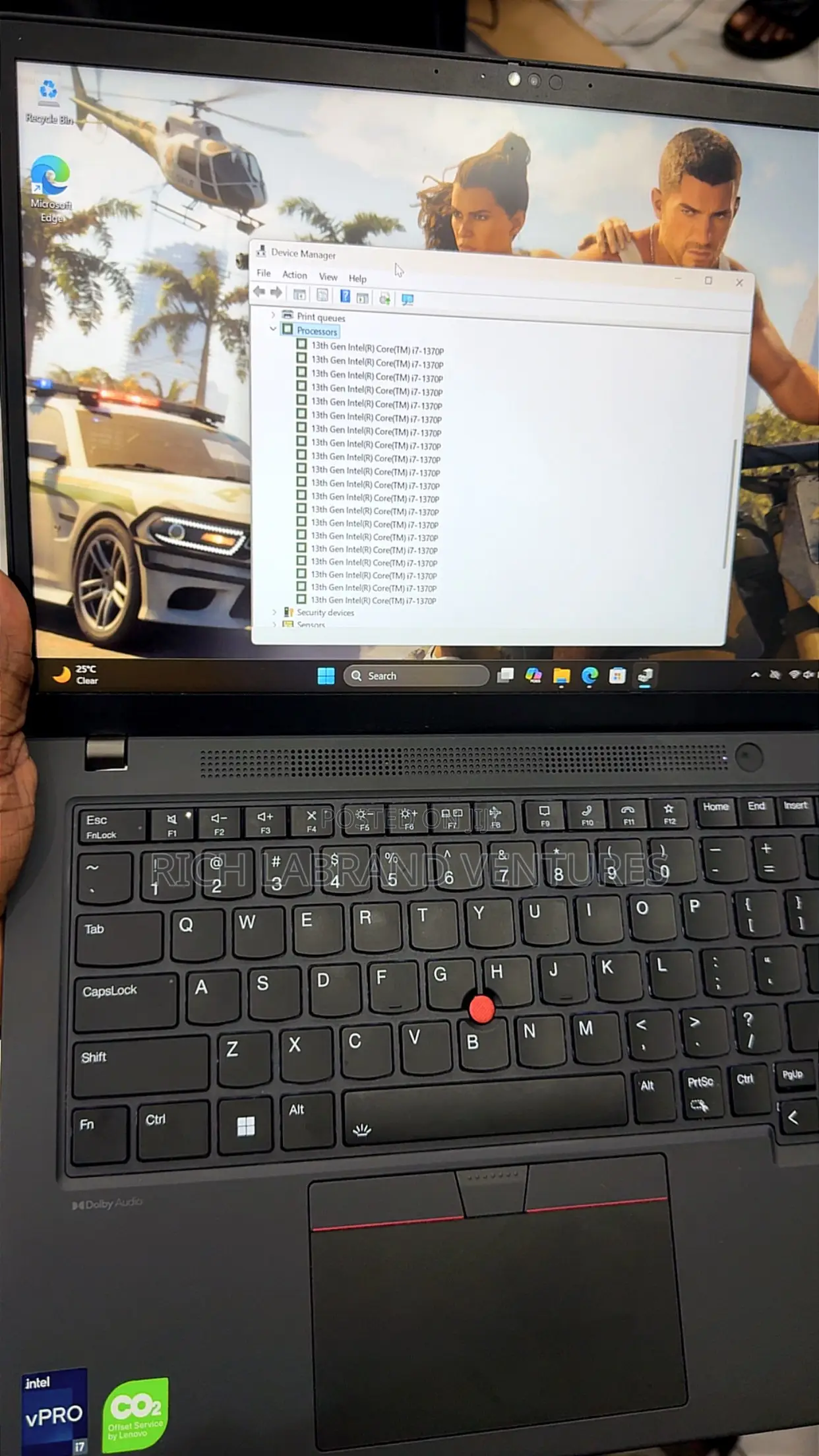 Laptop Lenovo ThinkPad T14 G4 16GB Intel Core i7 SSD 512GB