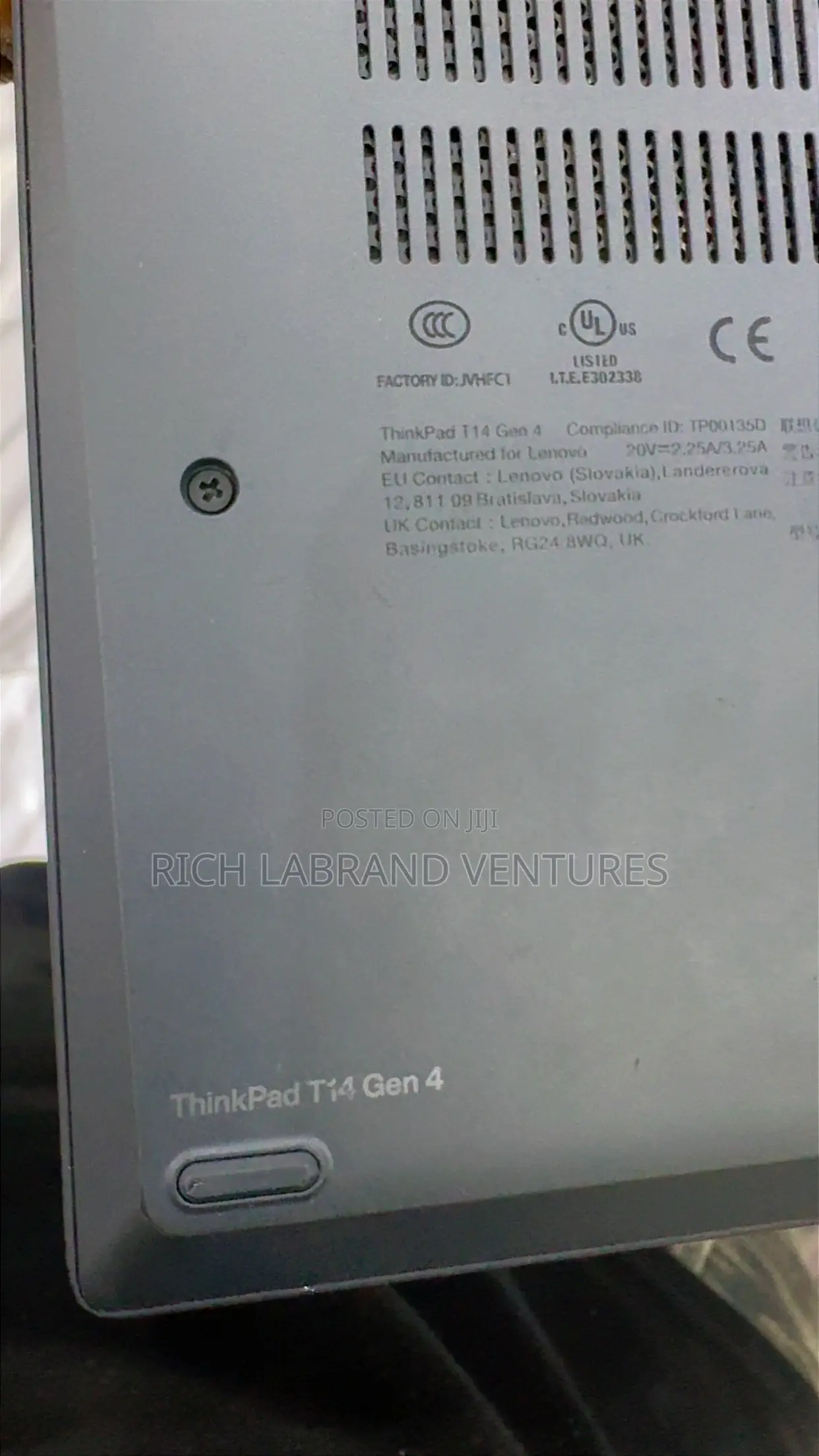 Laptop Lenovo ThinkPad T14 G4 16GB Intel Core i7 SSD 512GB