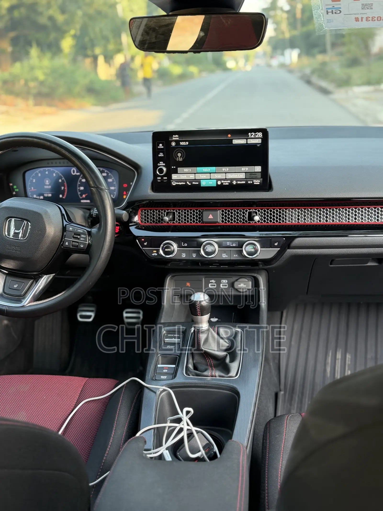 Honda Civic Sport Manual 2023 Red
