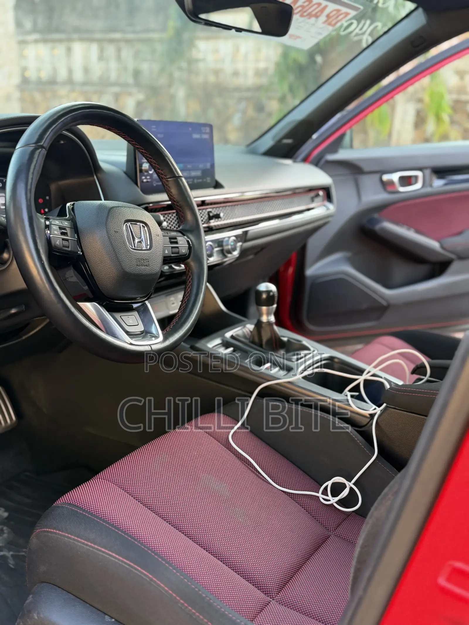 Honda Civic Sport Manual 2023 Red