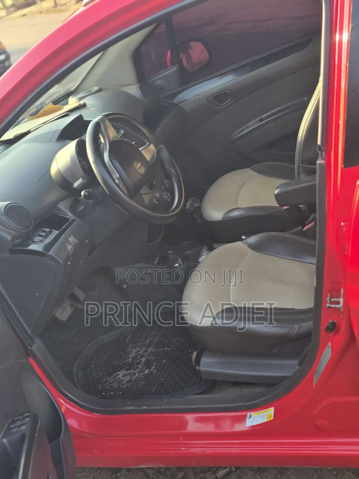 Chevrolet Spark LT 2012 Red