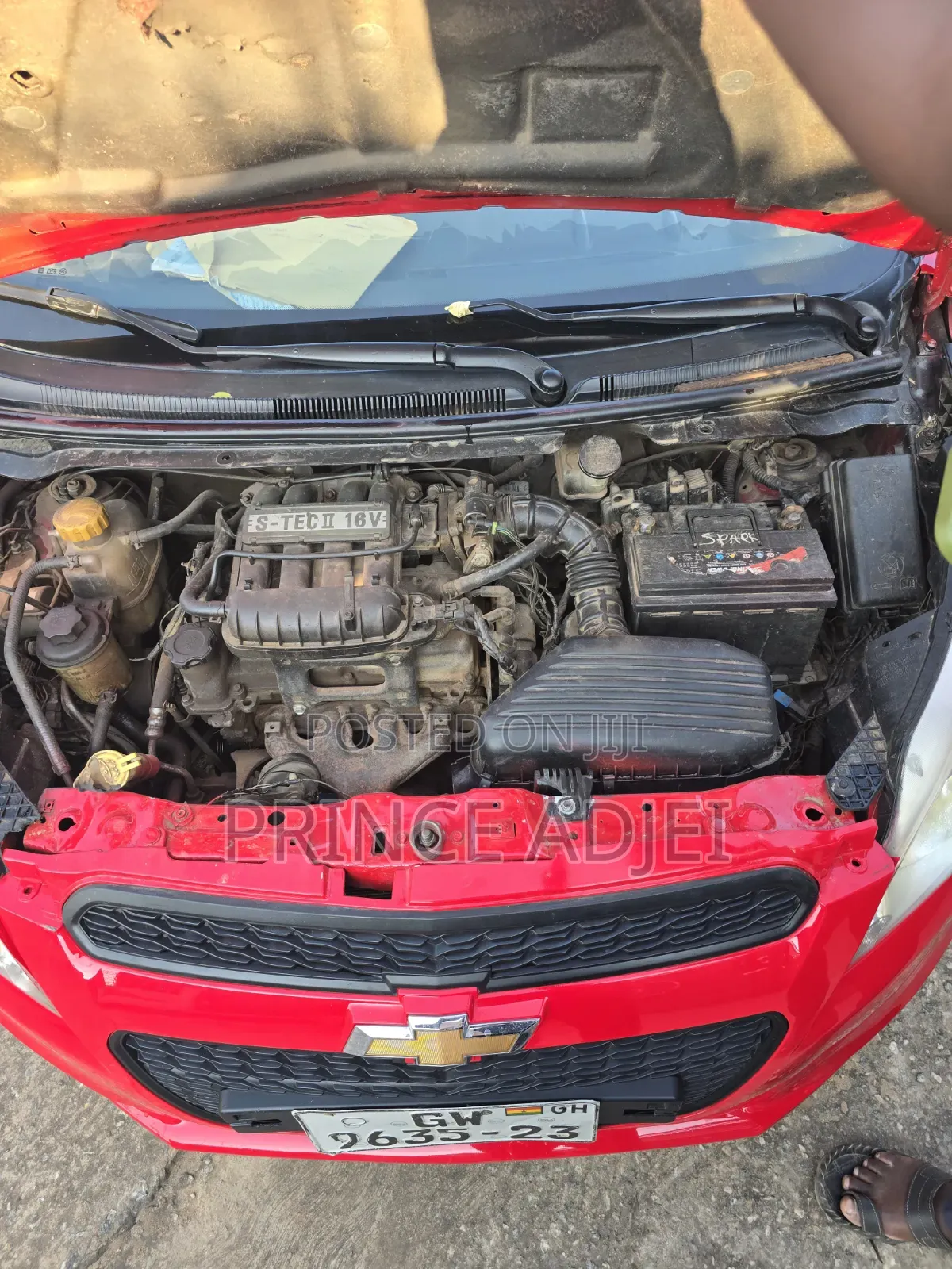 Chevrolet Spark LT 2012 Red