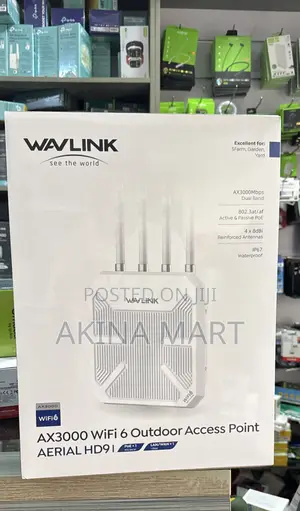 Wavelink AX3000 Wifi 6 Outdoor Access Point AERIAL HD9I