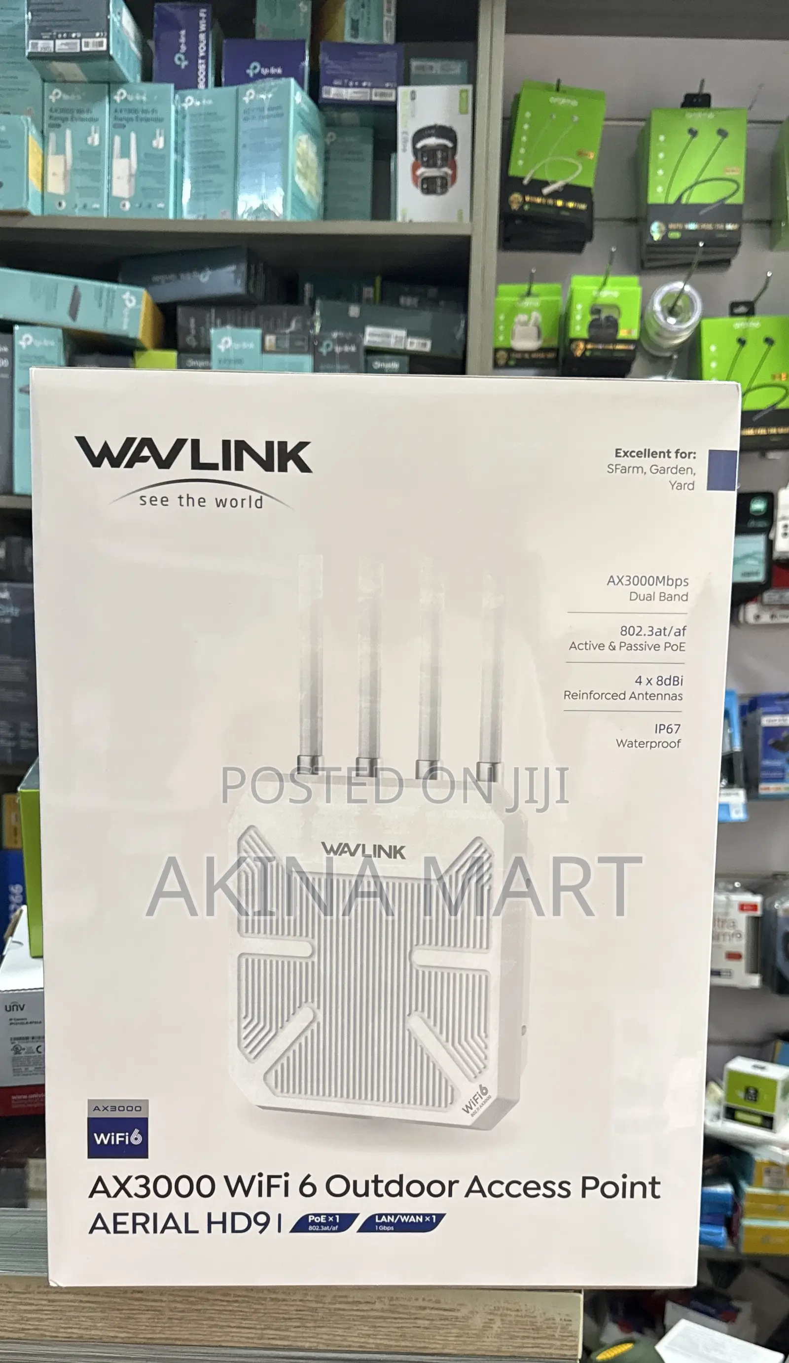 Wavelink AX3000 Wifi 6 Outdoor Access Point AERIAL HD9I