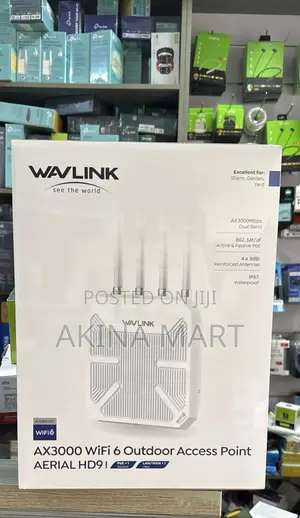 Wavelink AX3000 Wifi 6 Outdoor Access Point AERIAL HD9I