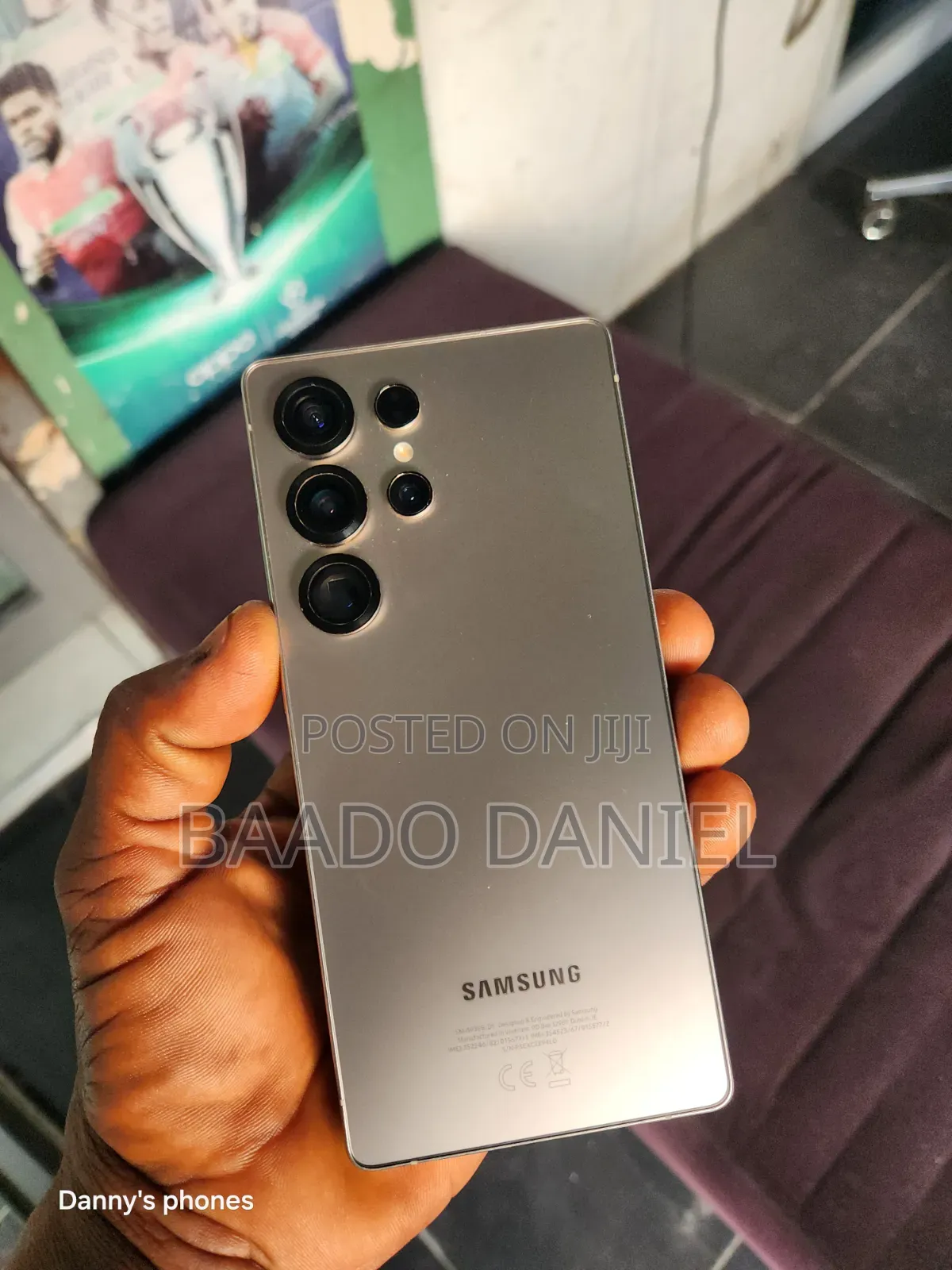New Samsung Galaxy S25 Ultra 256 GB Gold