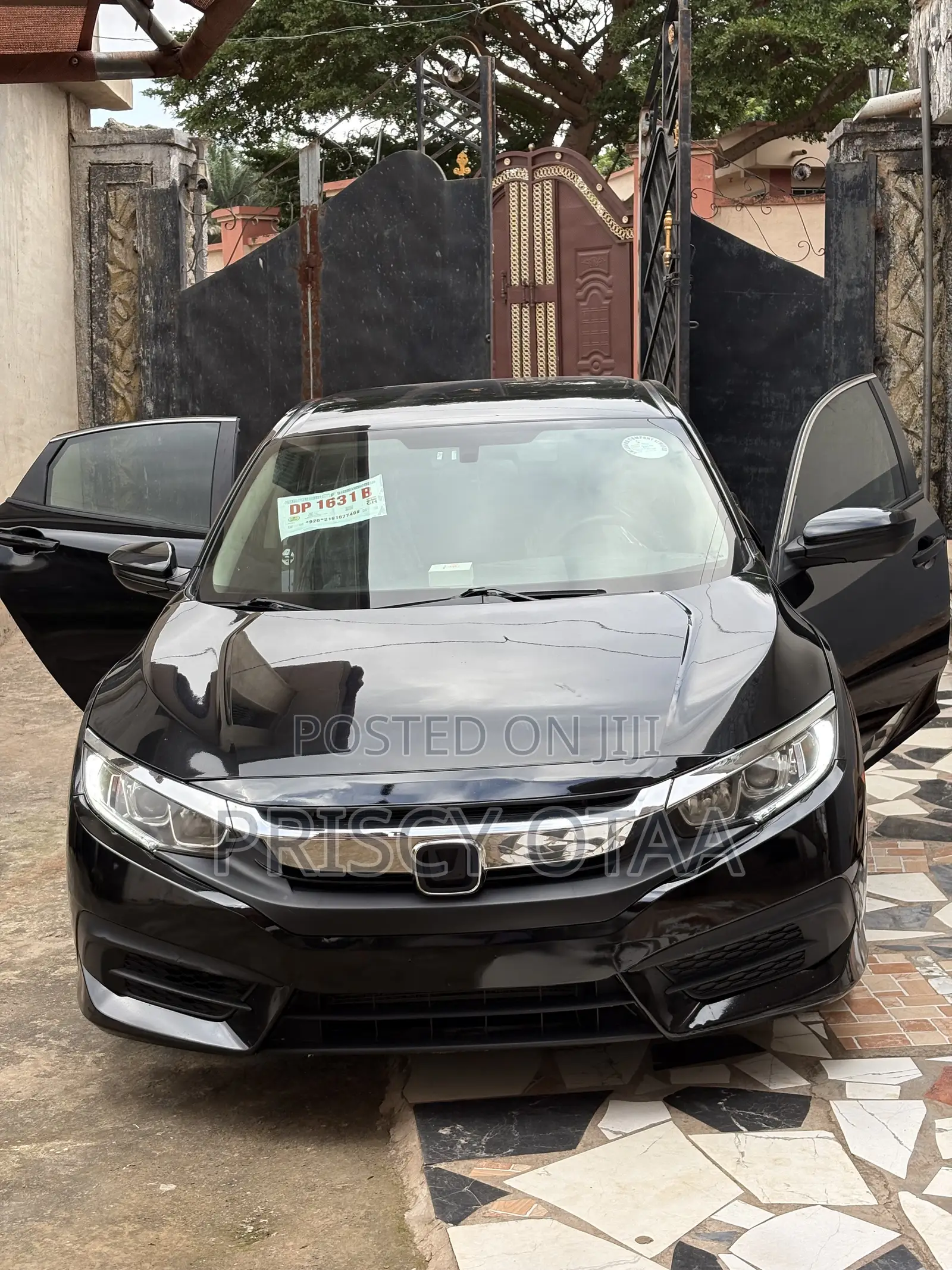 Honda Civic LX Coupe 2018 Black