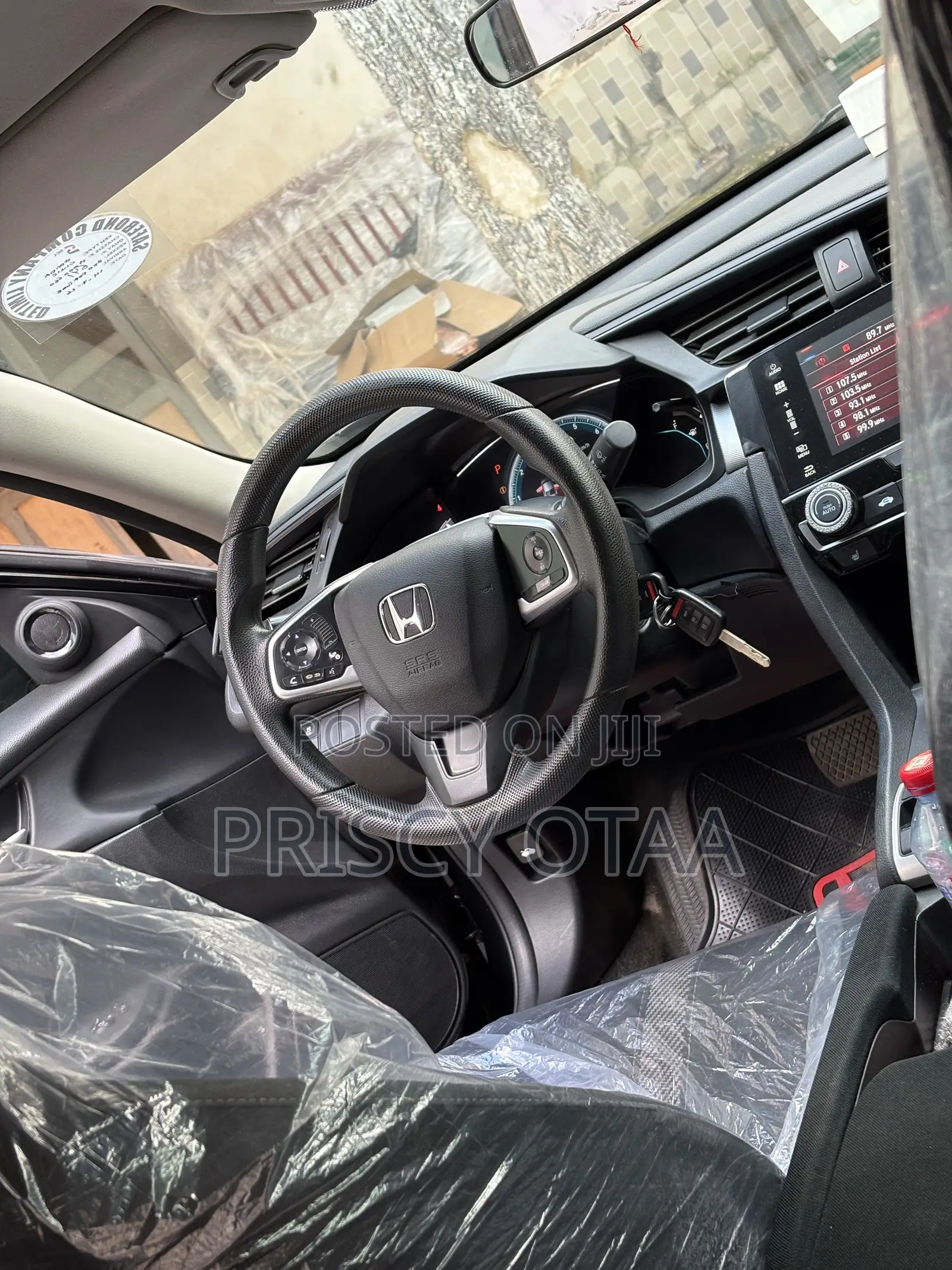 Honda Civic LX Coupe 2018 Black