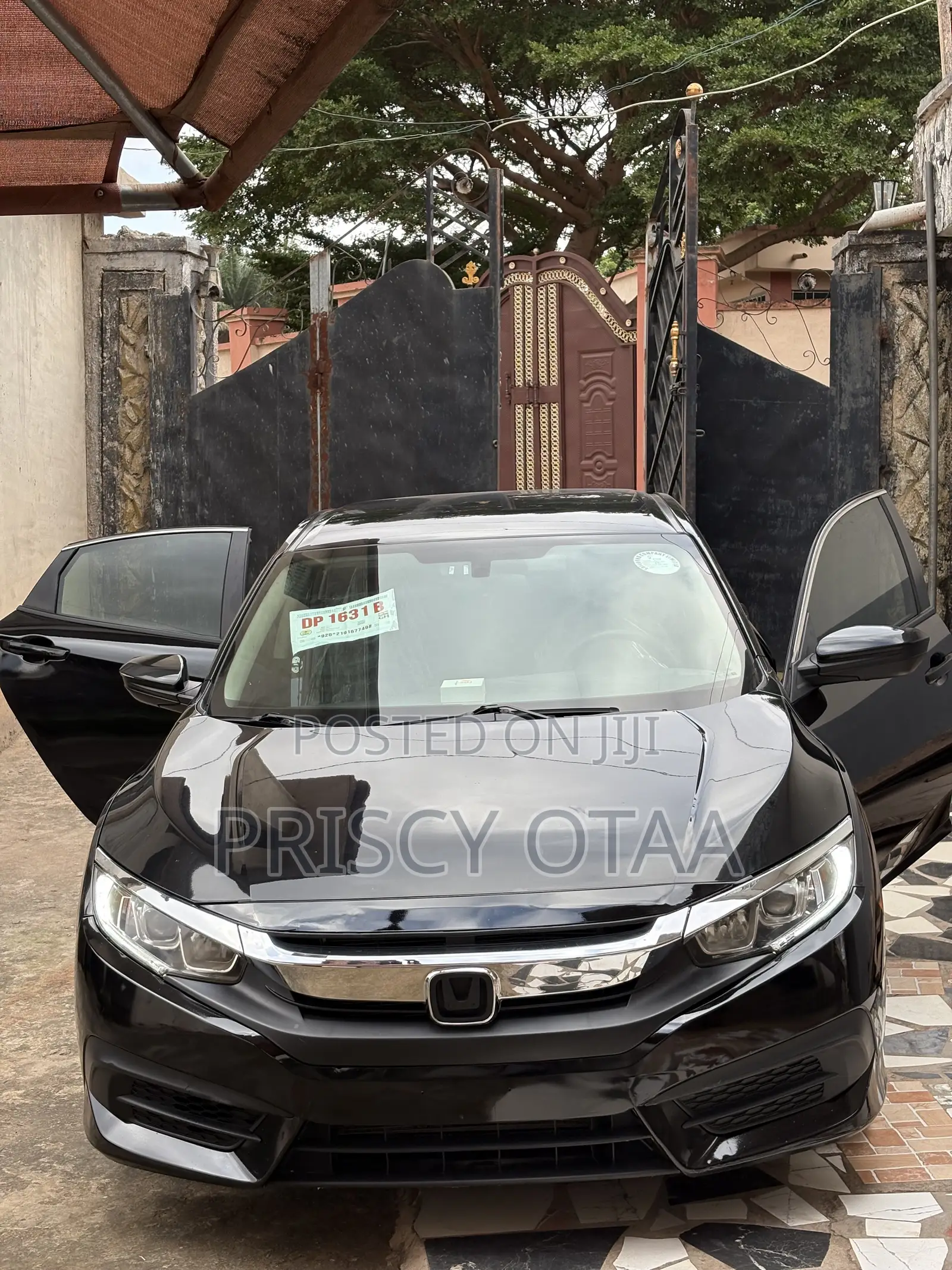Honda Civic LX Coupe 2018 Black