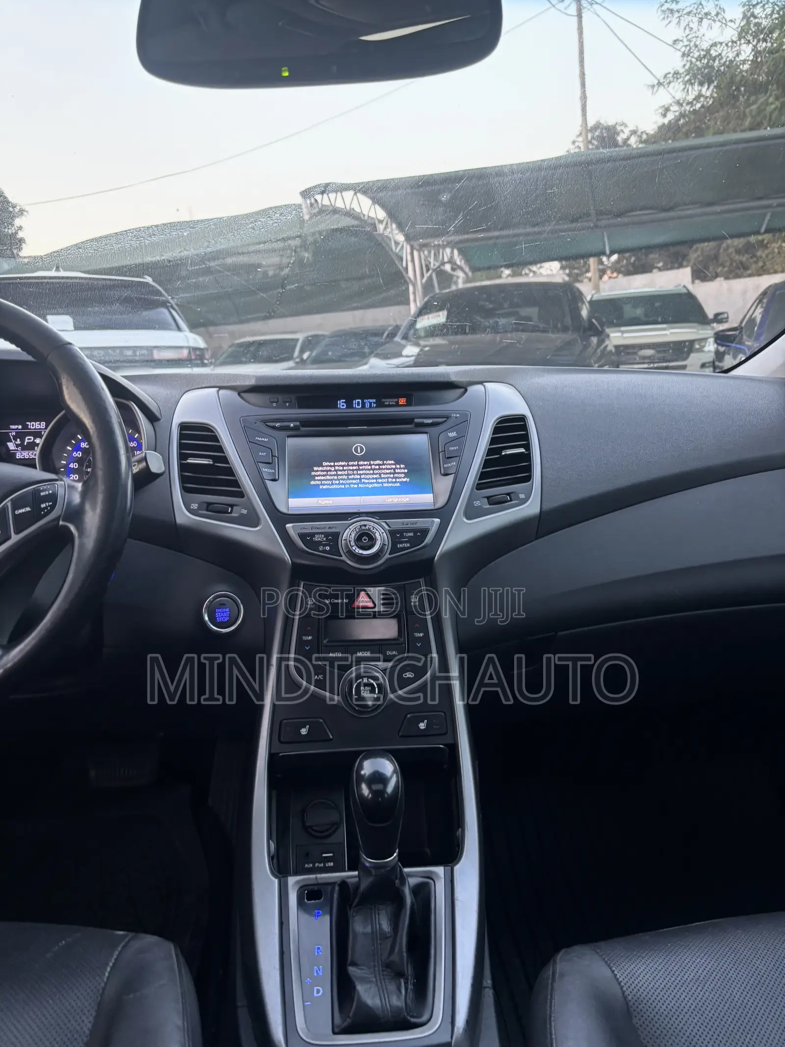 Hyundai Elantra Limited PZEV 4dr Sedan (1.8L 4cyl 6A) 2014 Silver