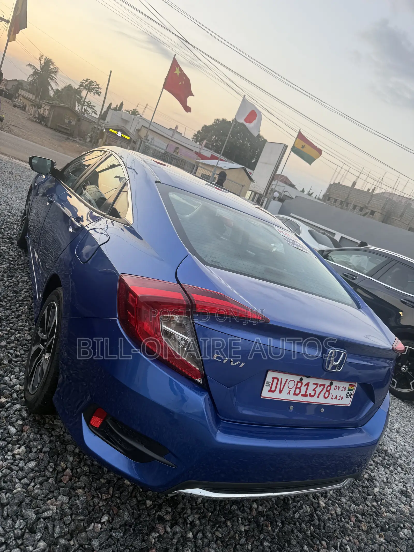 Honda Civic LX Sedan 2020 Blue