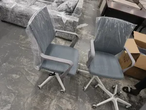 Gray Swivel Office Chair 1079B