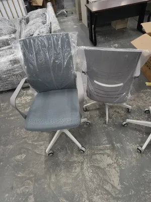 Gray Swivel Office Chair 1079B