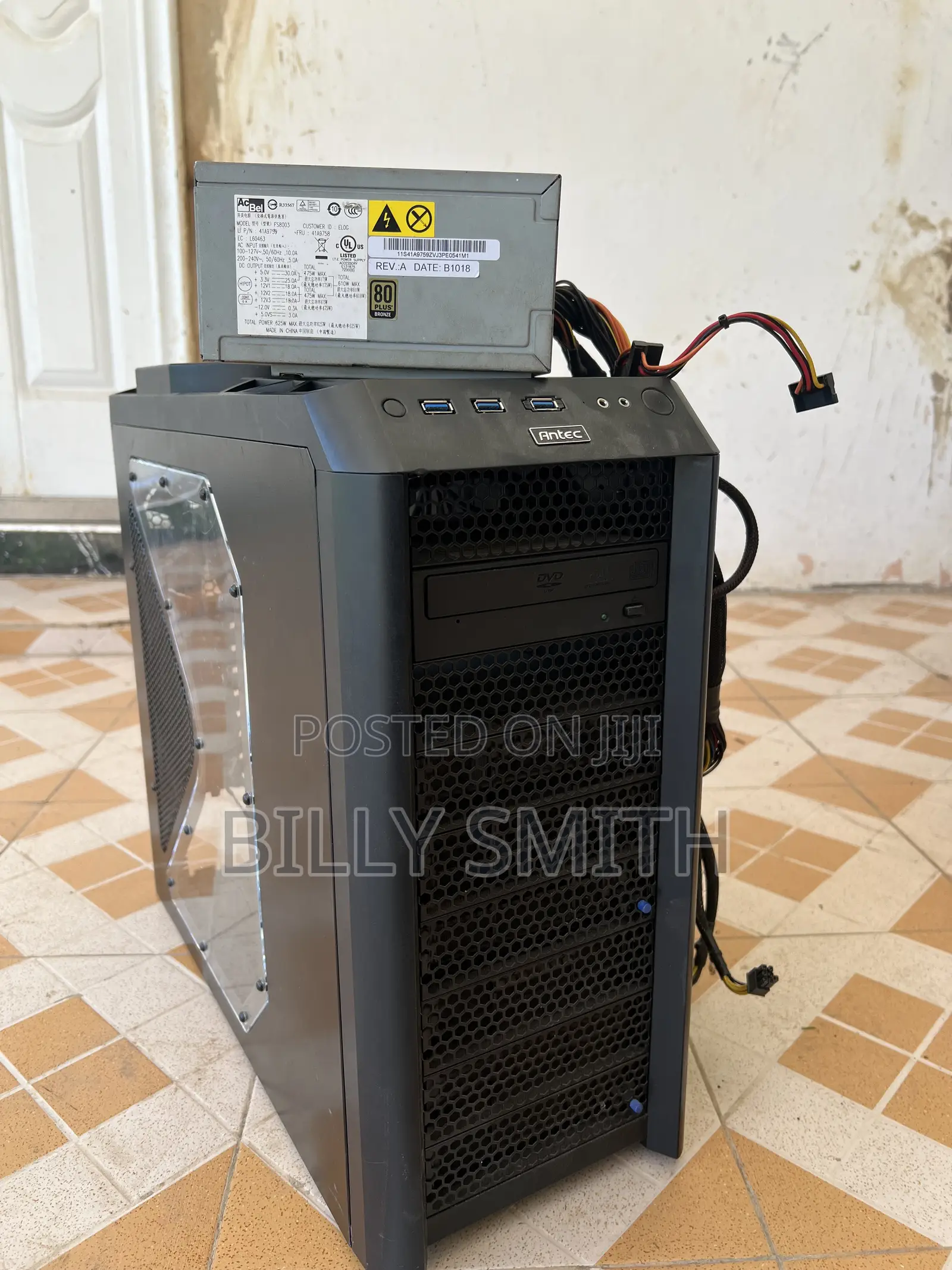 625 Watt Psu & Gaming Case
