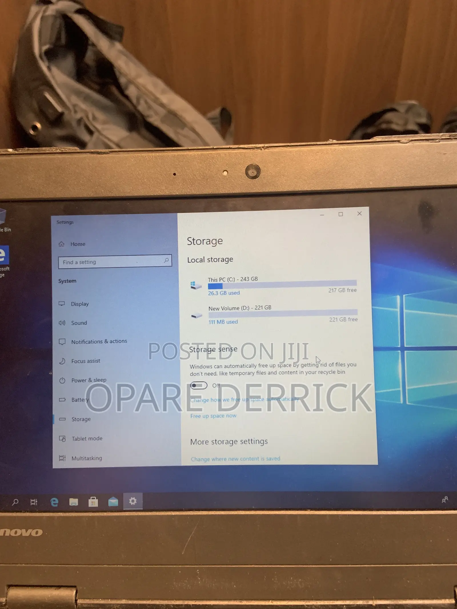 Laptop Lenovo ThinkPad X1 Yoga 8GB Intel Celeron HDD+SSD 256GB