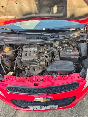 Chevrolet Spark 2012 Red