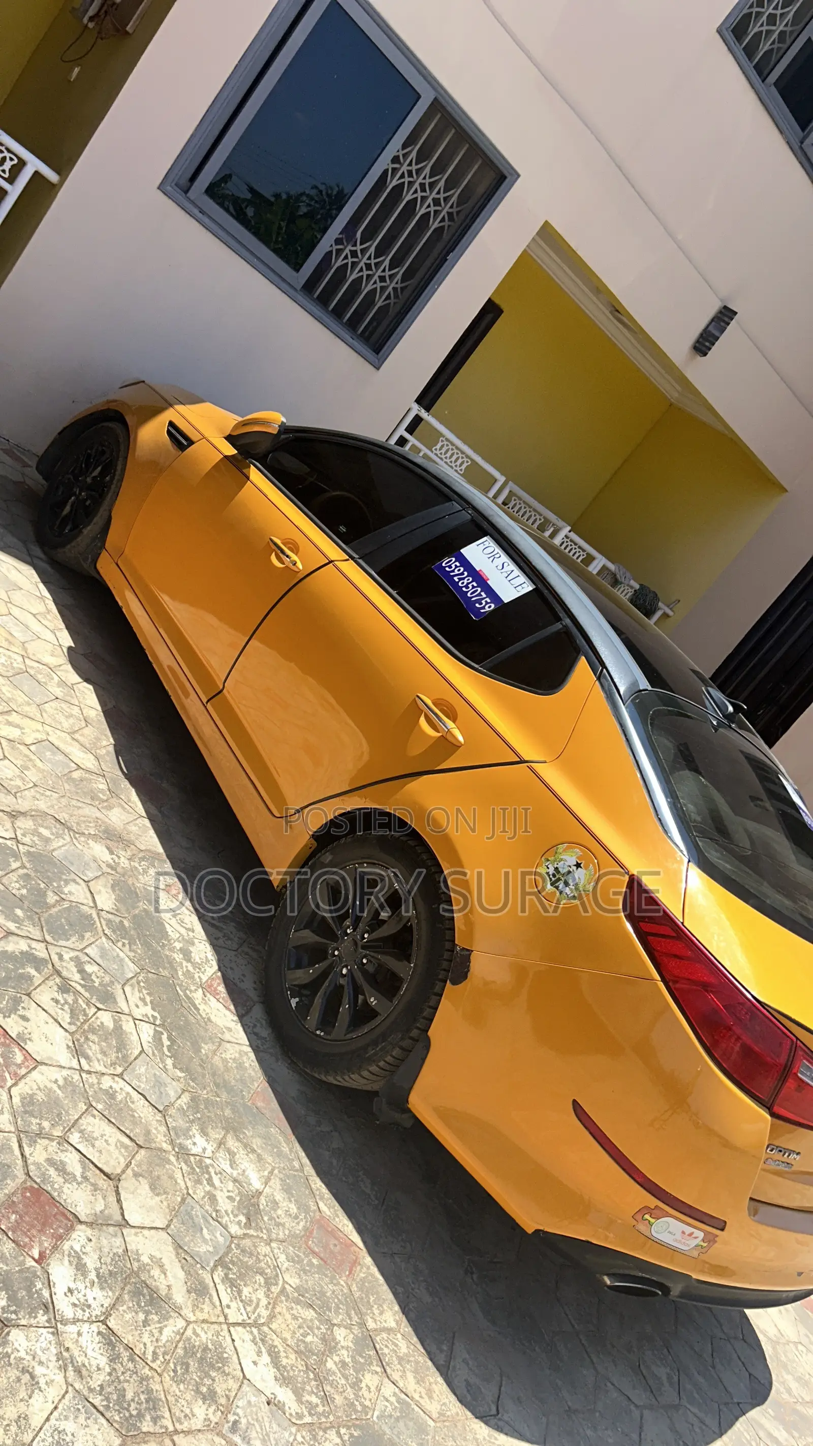 Kia Optima 2014 Yellow