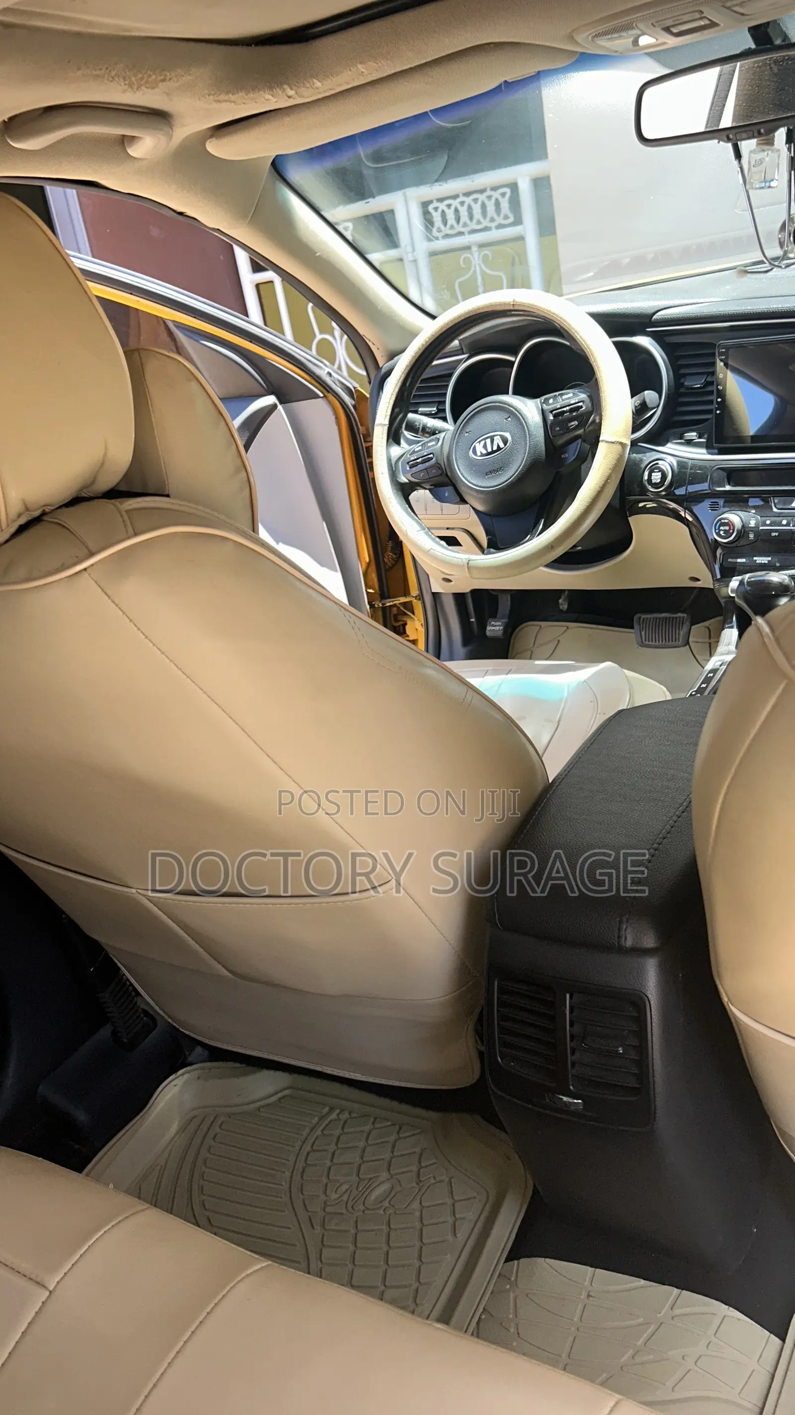 Kia Optima 2014 Yellow