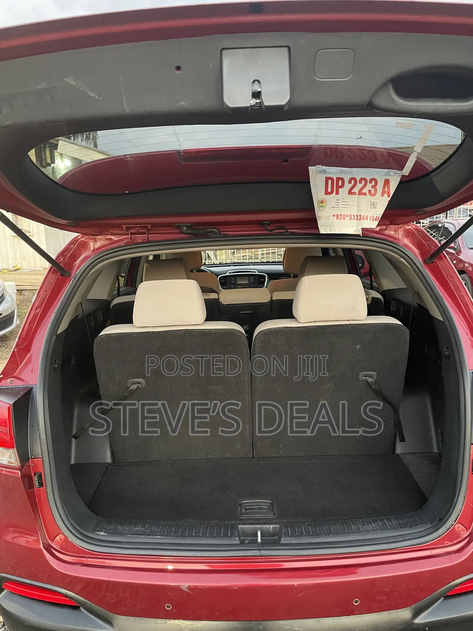 Kia Sorento 4dr SUV 2016 Red