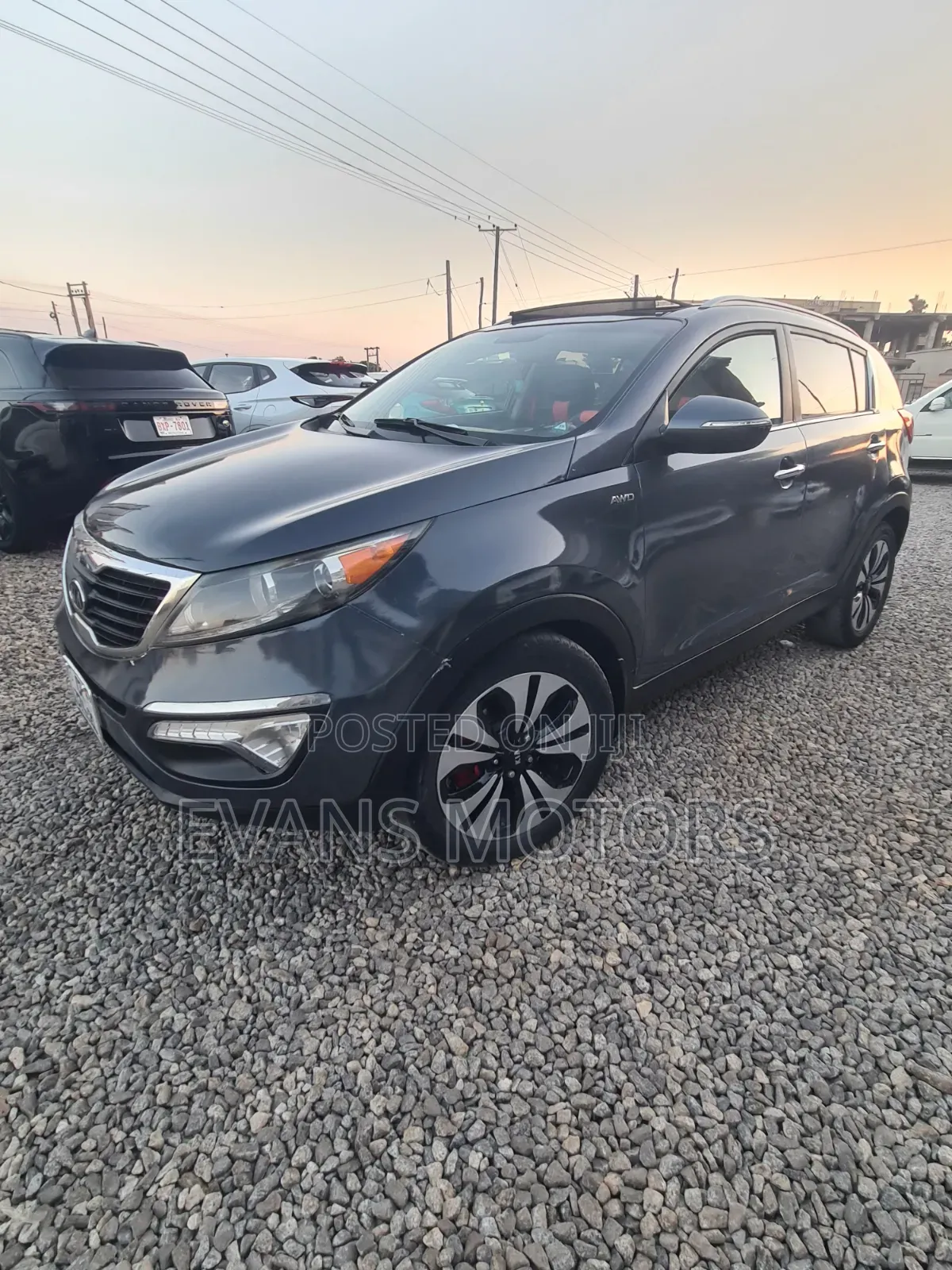 Kia Sportage SX 4dr SUV (2.0L 4cyl Turbo 6A) 2016 Gray