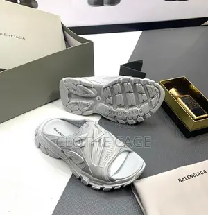 Balenciaga Track Slide Sandals