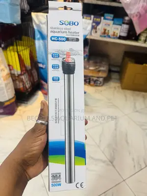 500 Watts Stainless Steel , Sobo Aquarium and Pond Heaters