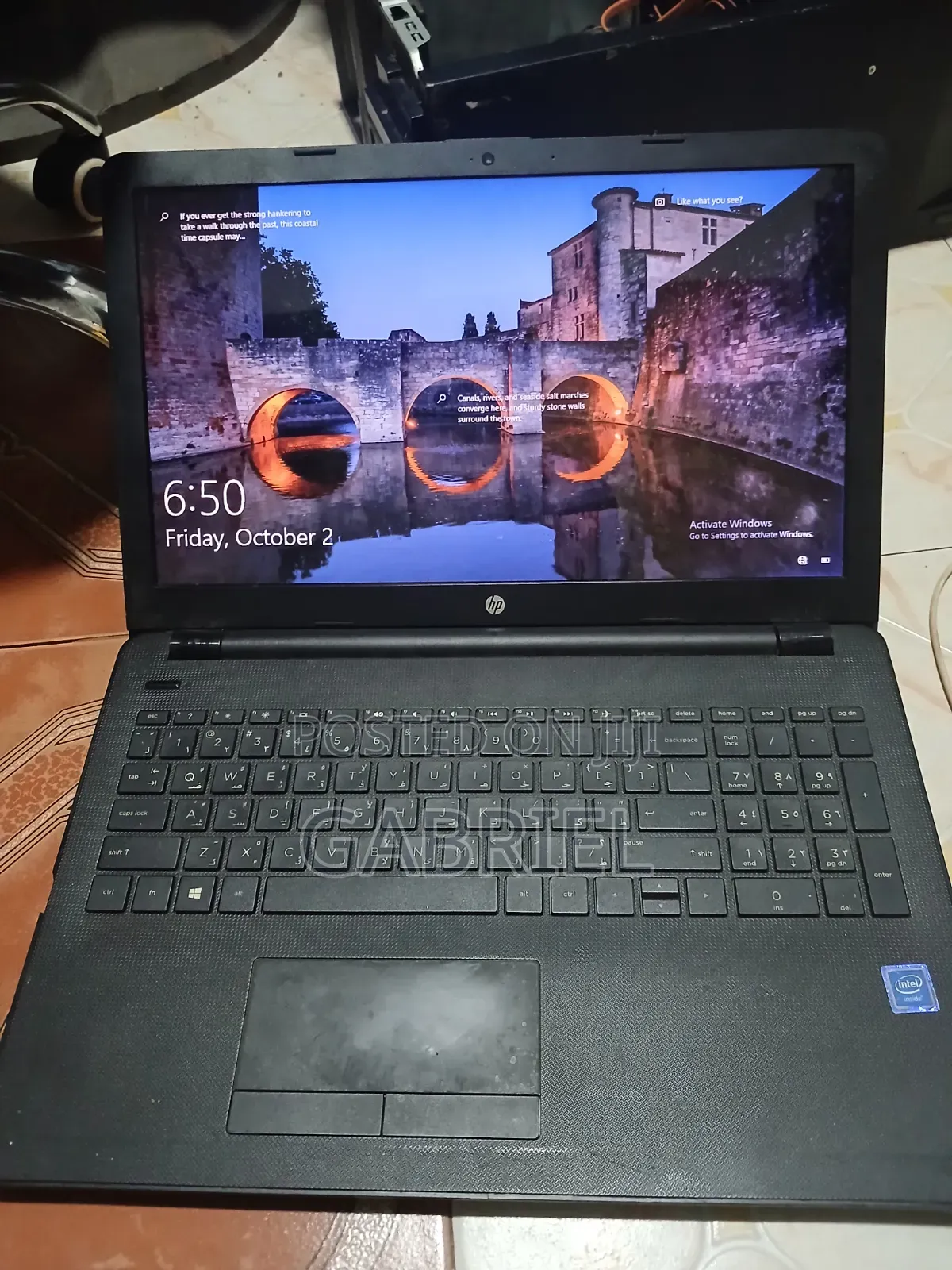 Laptop HP 15-ra003nia 4GB Intel Core i3 SSD 128GB