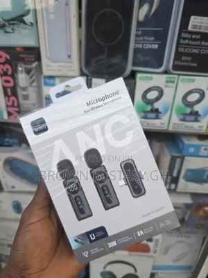 Original Wiwu 2 in 1 Duo Wireless Mic With ANC