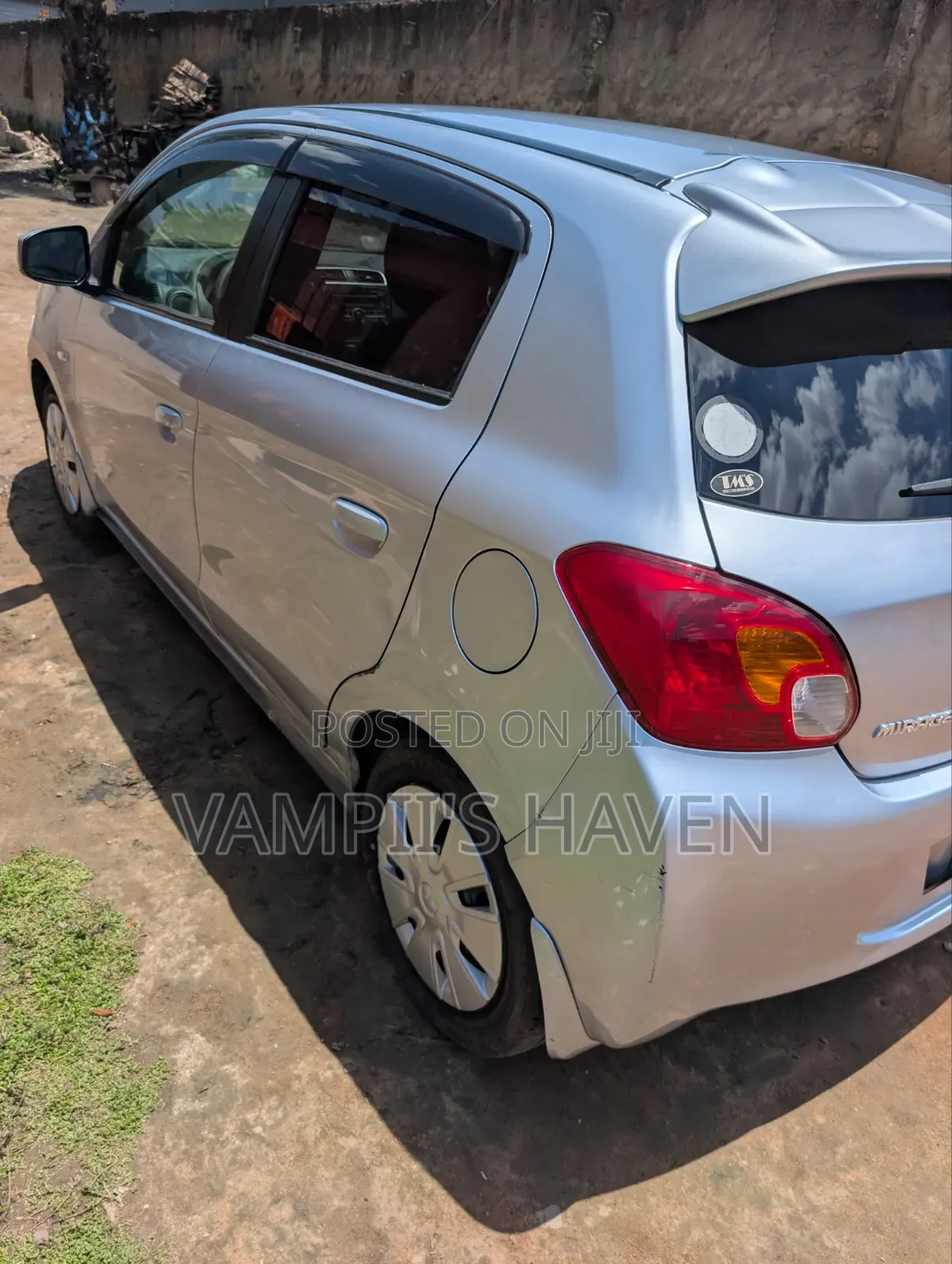 Mitsubishi Mirage 2013 Silver