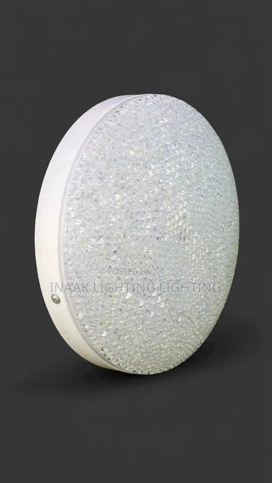 Crystal Diamond Ceiling Wh+blue Light