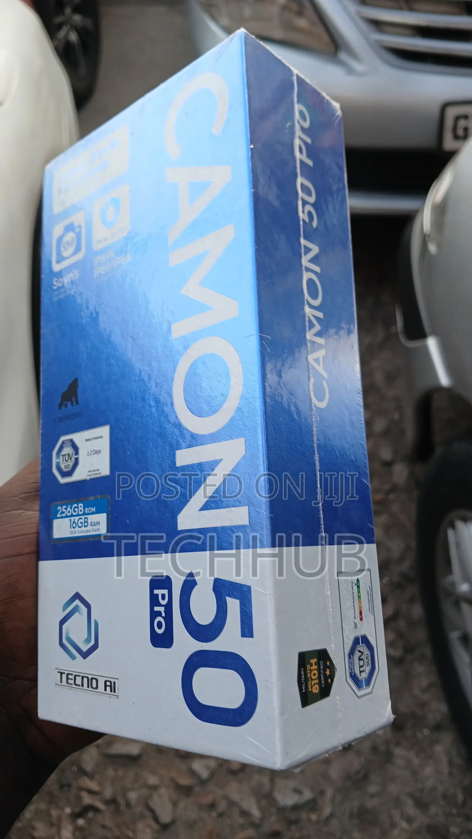 New Tecno Camon 50 Pro 256 GB Black