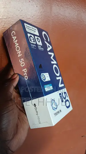 New Tecno Camon 50 Pro 256 GB Black