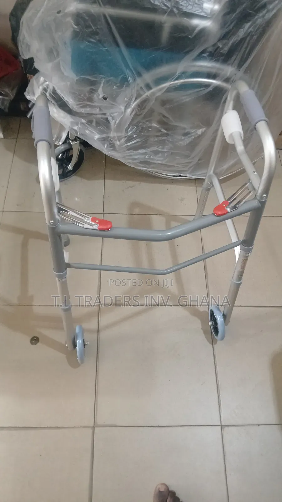 Zimmer Frame With Whales and Without Wheels