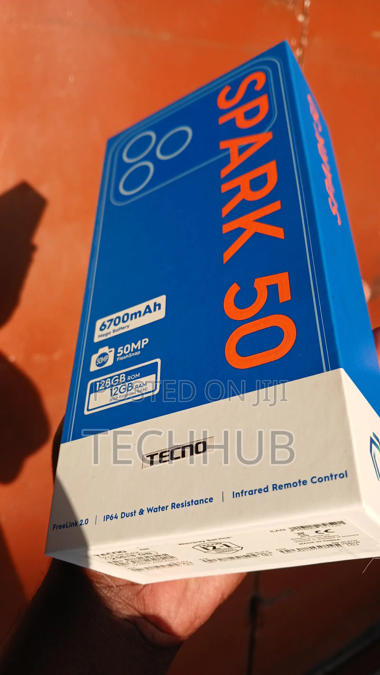 New Tecno Spark 50 5G 128 GB Black