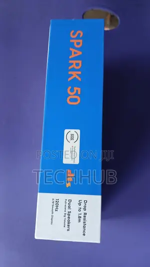 New Tecno Spark 50 5G 128 GB Black
