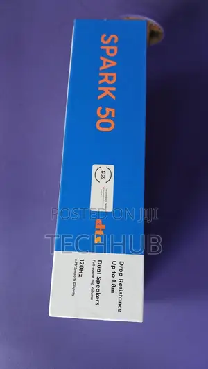 New Tecno Spark 50 5G 128 GB Black