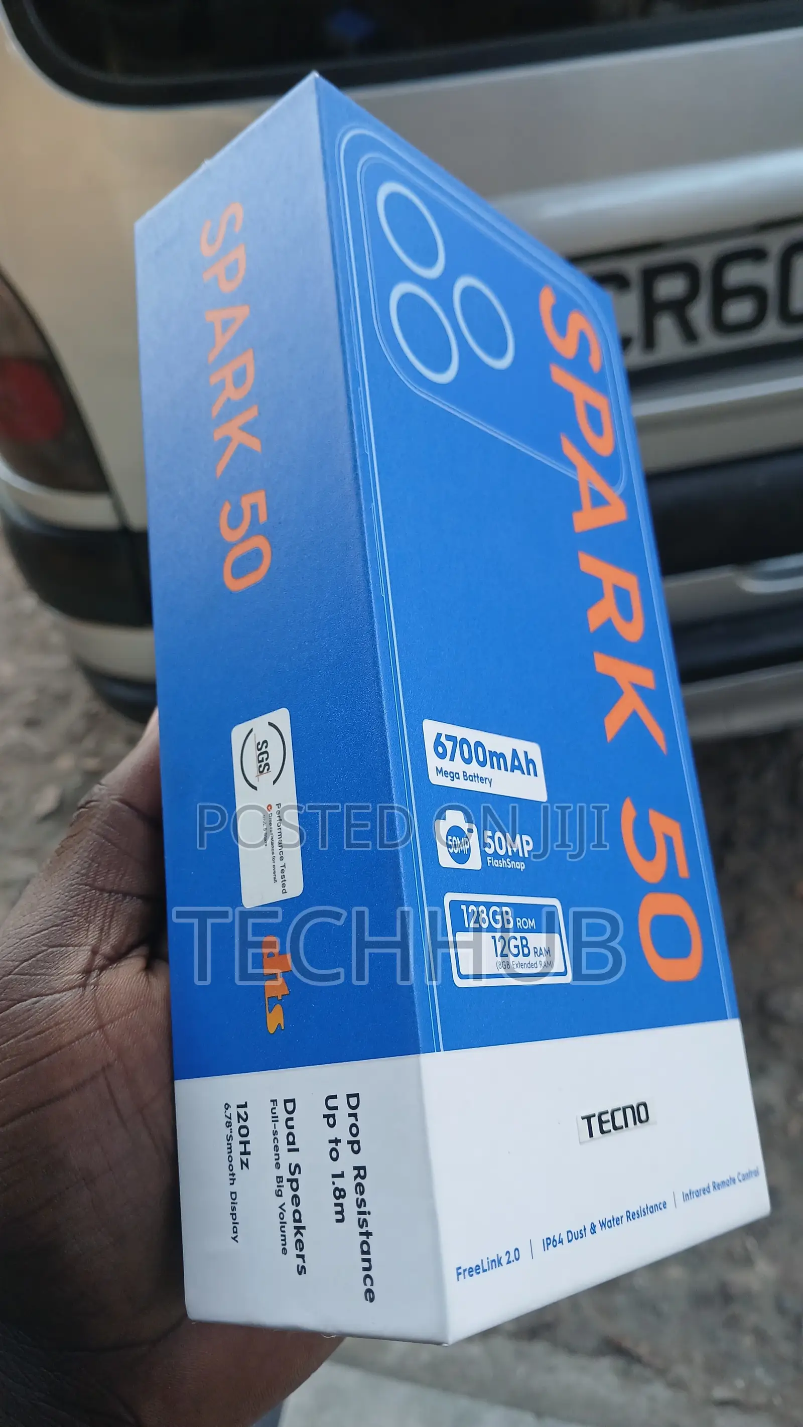 New Tecno Spark 50 5G 128 GB Black