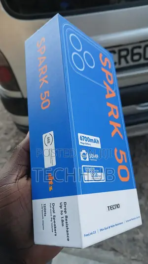 New Tecno Spark 50 5G 128 GB Black