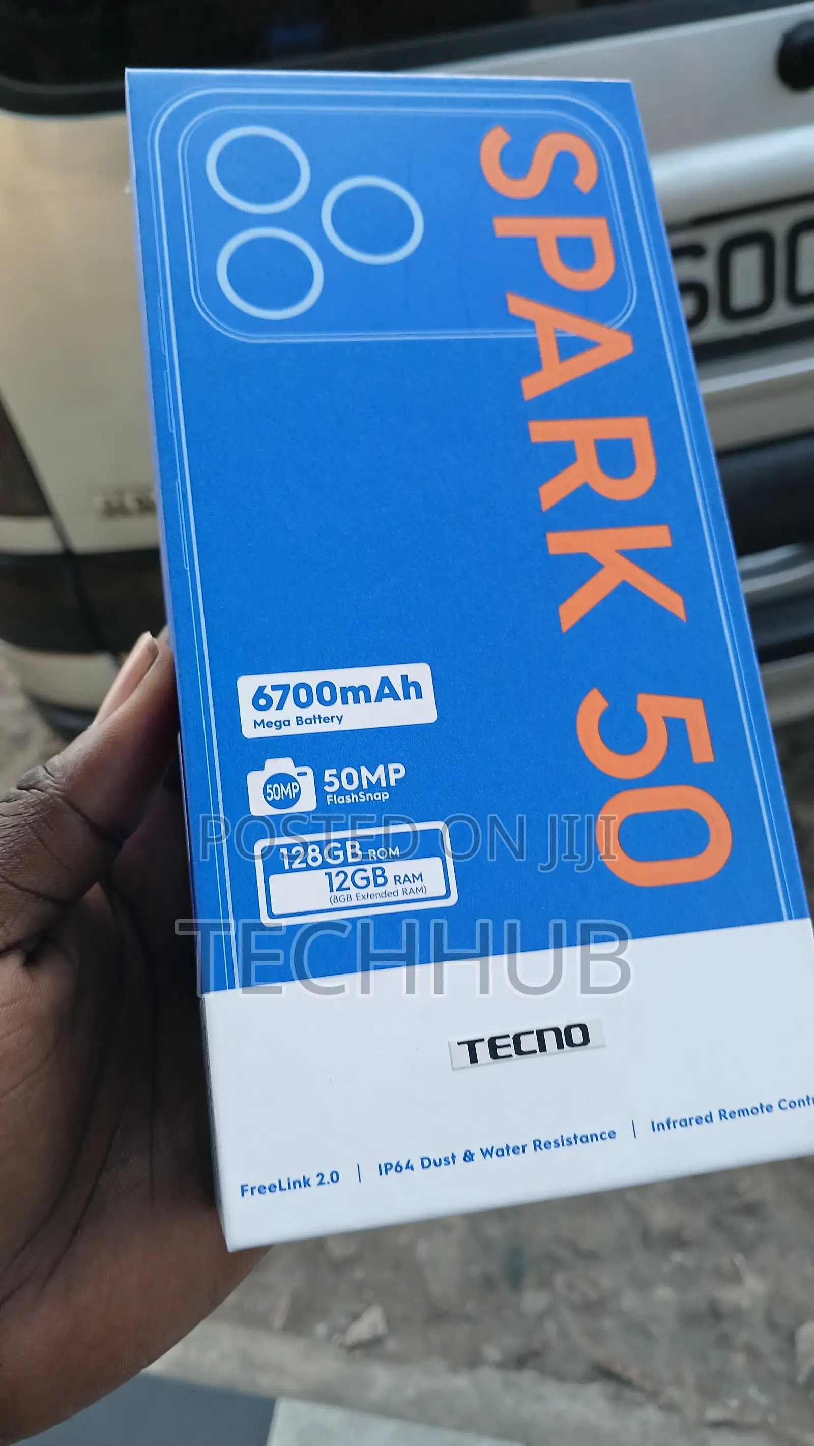 New Tecno Spark 50 5G 128 GB Black
