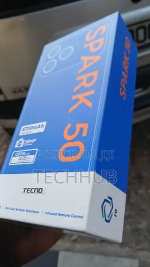New Tecno Spark 50 5G 128 GB Black