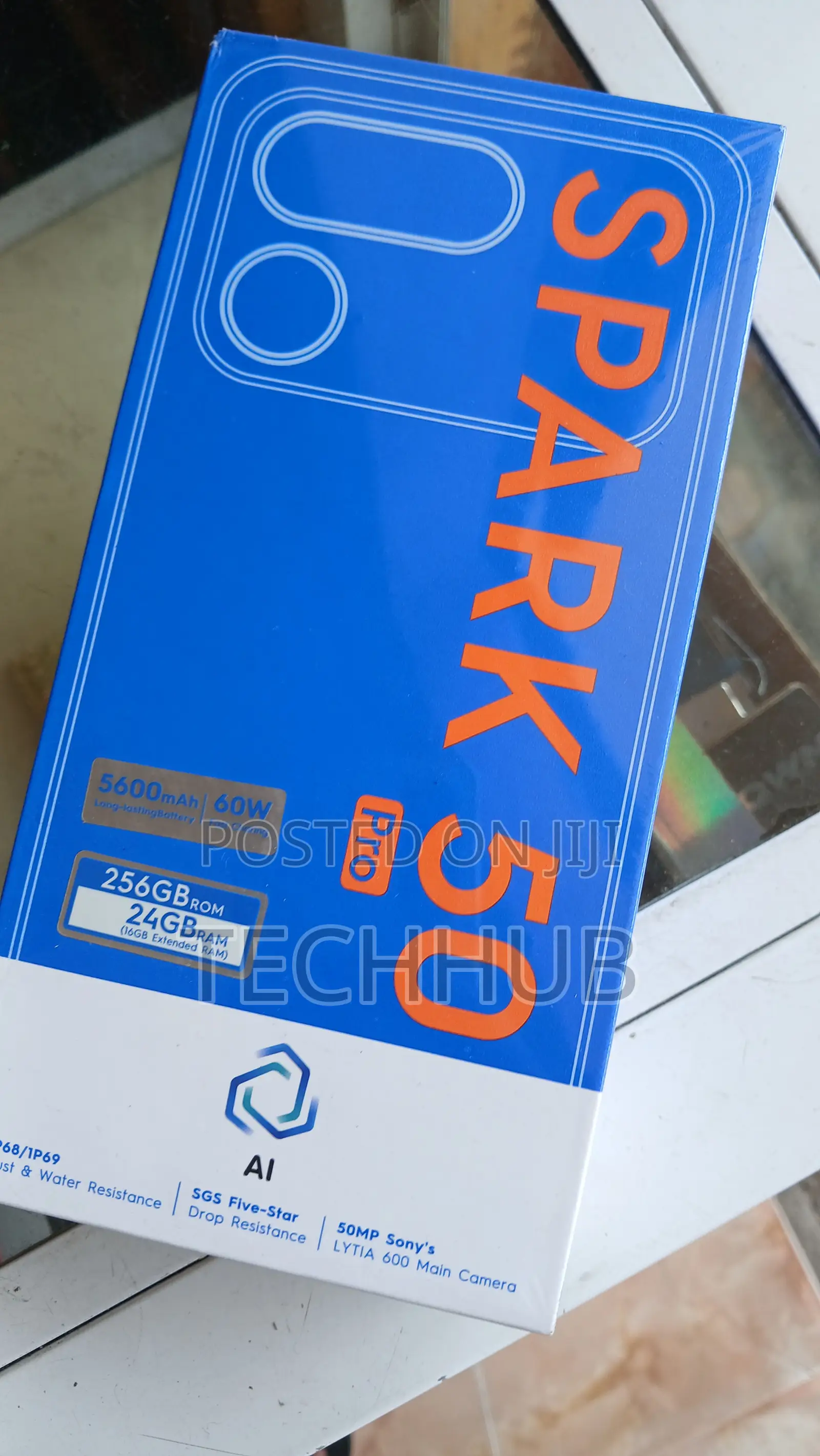 New Tecno Spark 50 128 GB Black
