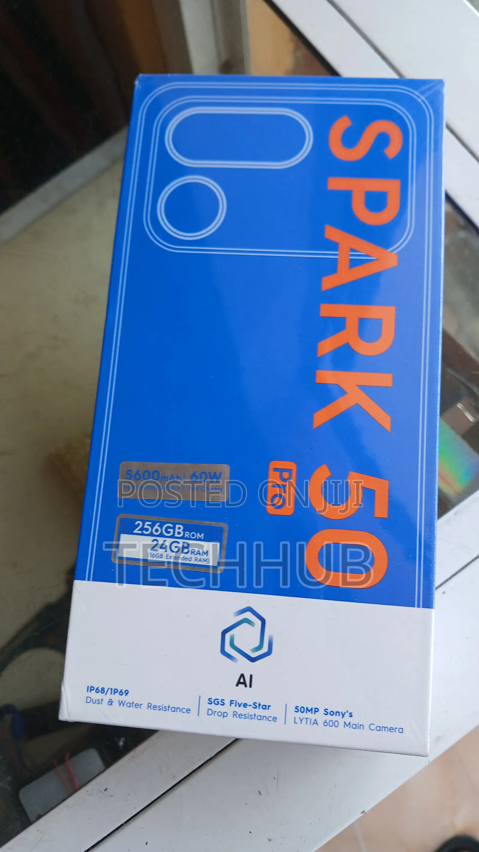 New Tecno Spark 50 128 GB Black